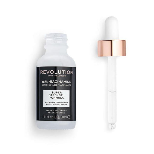 Revolution Skincare 15% Niacinamide Blemish & Pore Refining Serum 30ml - Farmacias Arrocha