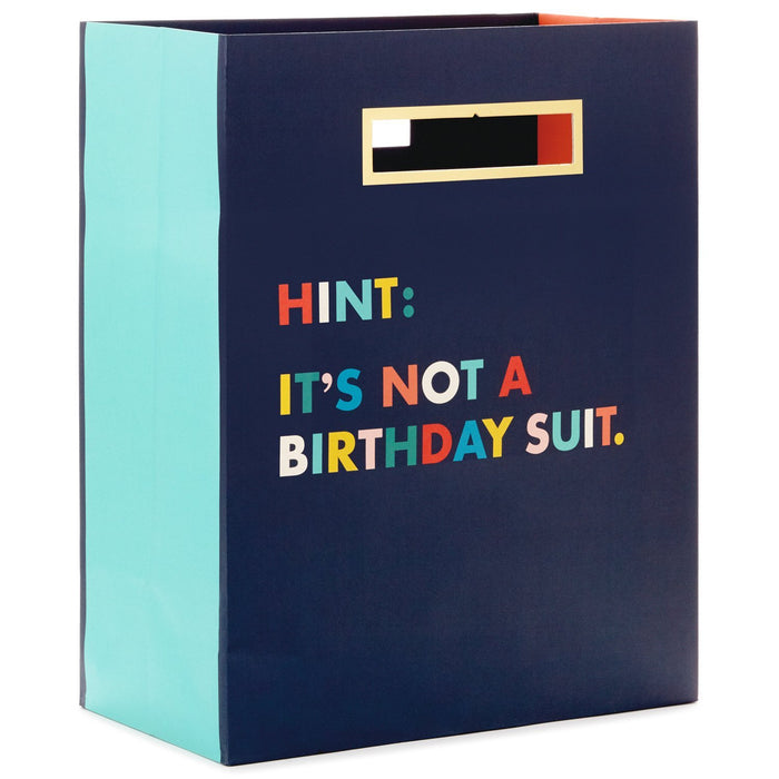 Hallmark Bolsa Hint Its Not A Birthday Suit Colore - Farmacias Arrocha
