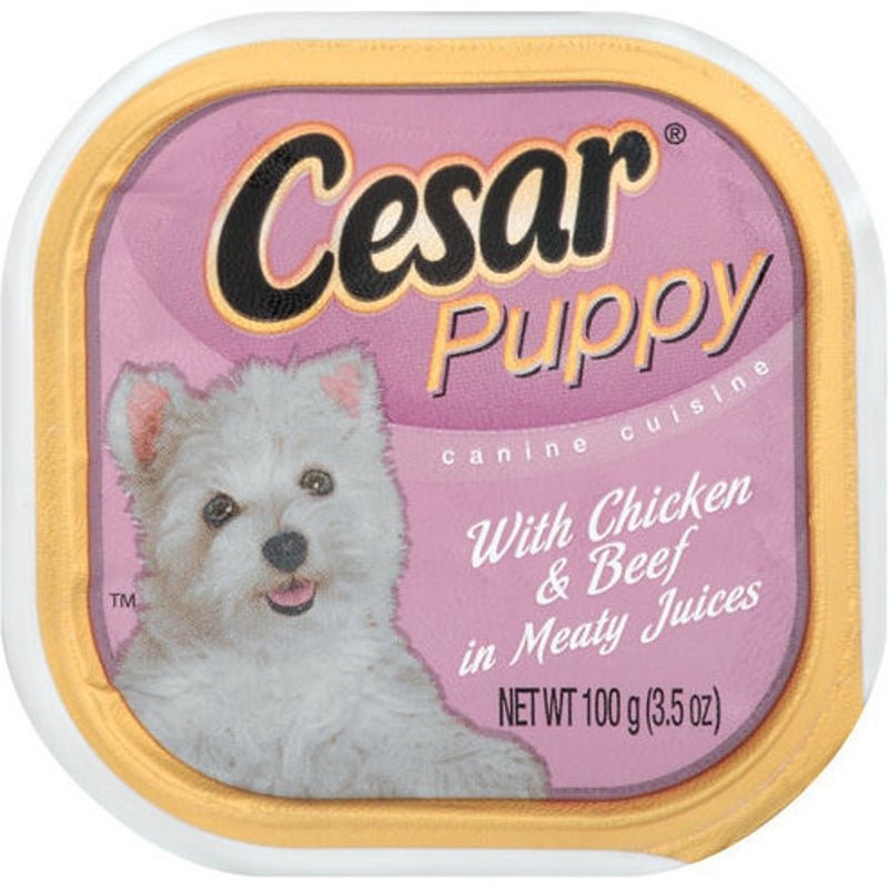 Cesar Canine Cuisine Cachorro - Pollo y Carne 3.5 oz. - Farmacias Arrocha