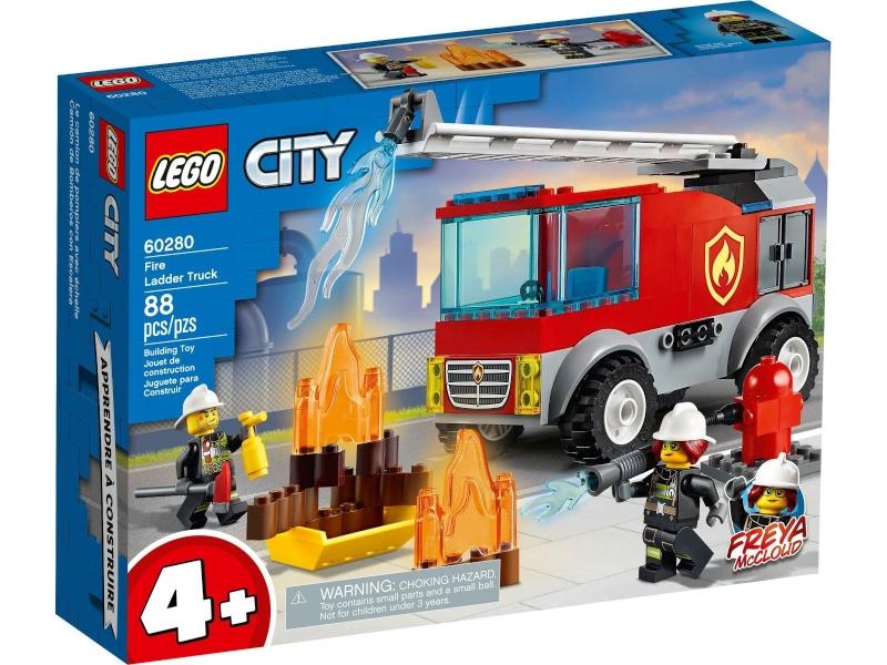 Lego Camión De Bomberos Con Escalera - Farmacias Arrocha