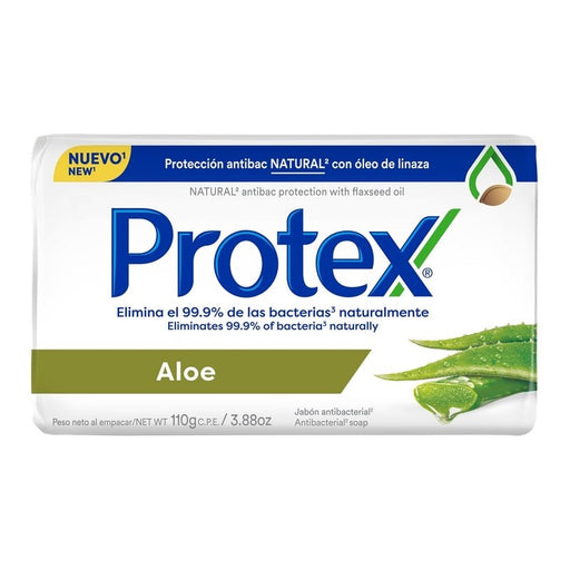 Jabón de Tocador Antibacterial Protex Aloe 110 g - Farmacias Arrocha