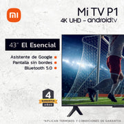 Xiaomi Android Tv P1 4K-UHD LED - Farmacias Arrocha