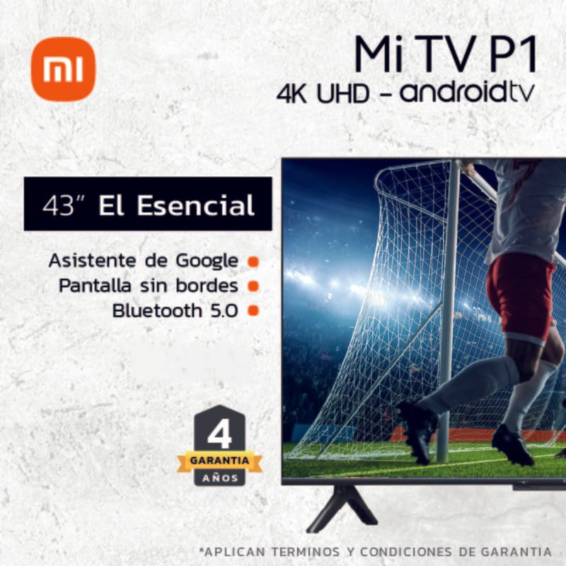 Xiaomi Android Tv P1 4K-UHD LED - Farmacias Arrocha