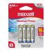 Maxell Batería Alcalina AAA 4U - Farmacias Arrocha