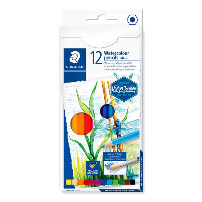 Staedtler Coloured Pencil Aqu 12Pcs - Farmacias Arrocha