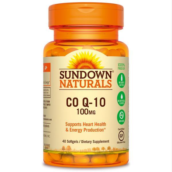 Sundown Naturals Coenzima Q10 bonus 100 mg 40 softgels - Farmacias Arrocha