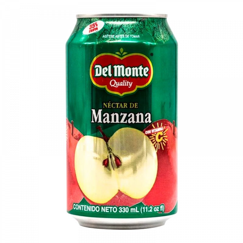 Del Monte Nectar Manzana Lata 330Ml - Farmacias Arrocha