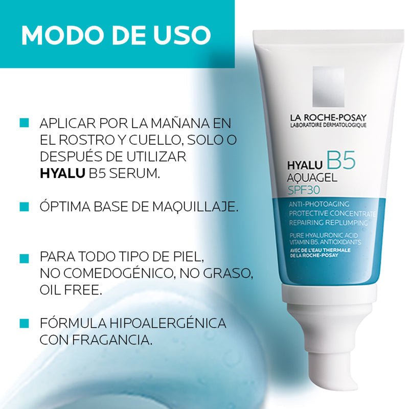 La Roche-Posay Hyalu B5 Aqua Gel FPS 30 - Farmacias Arrocha