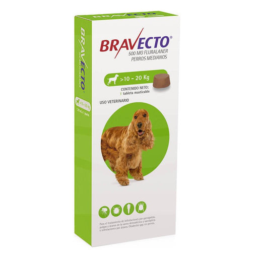 Bravecto 10 - 20 Kg - Farmacias Arrocha