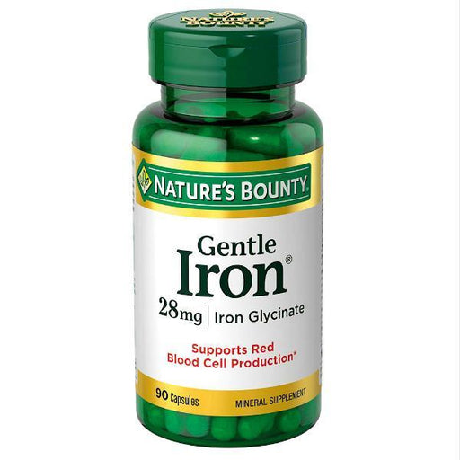 Nature's Bounty Iron 28 Mg De 90 Capsulas - Farmacias Arrocha