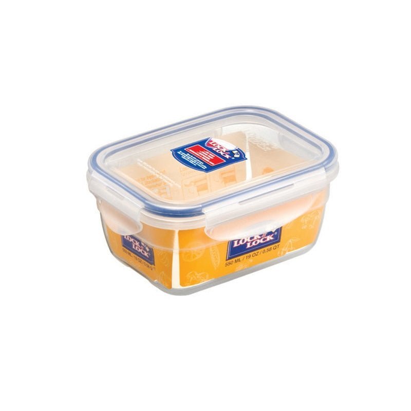 Lock N Lock Contenedor Rectangular con Divisiones 550 Ml - Farmacias Arrocha
