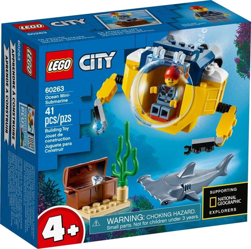 Lego Citi Océano Mini Submarino - Farmacias Arrocha