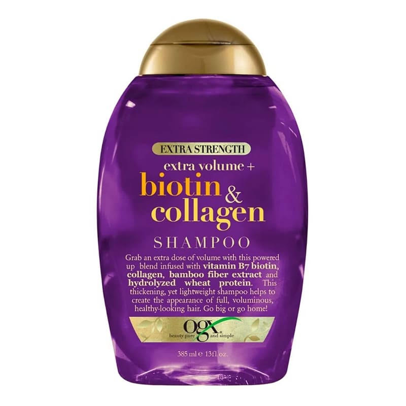 OGX Biotin Collagen Shampoo 13Oz - Farmacias Arrocha