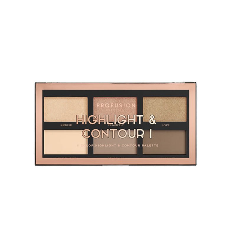 Profusion 6 Shade Palette Highlight Contour - Farmacias Arrocha