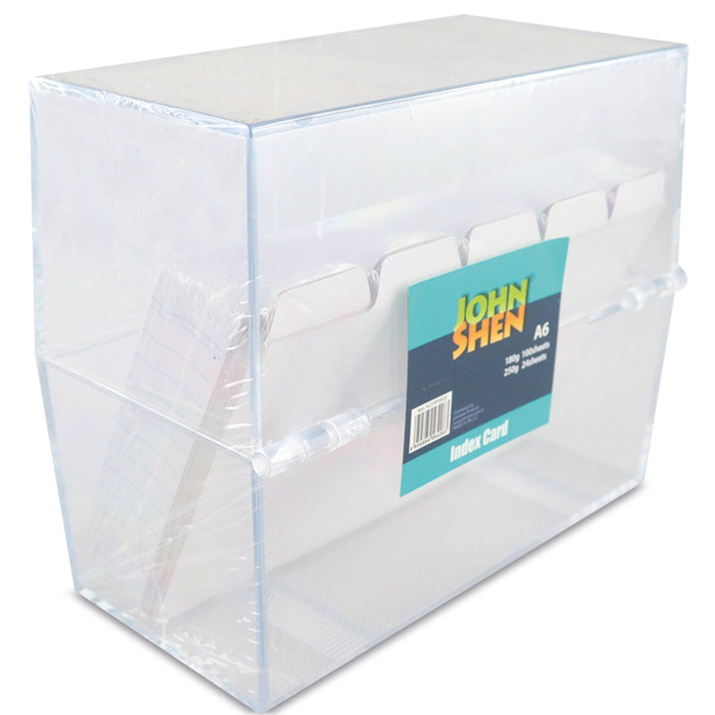 John Shen Index Card Box Small - Farmacias Arrocha