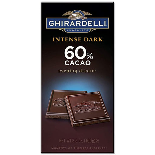 Ghirardelli 60% Cacao Dark Intense Bar 3.5 oz. - Farmacias Arrocha
