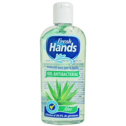 Fresh Hands Gel Antibacterial Aloe Vera 4Oz - Farmacias Arrocha