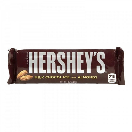 Hershey Milk Choco W Almond 1.55Oz - Farmacias Arrocha
