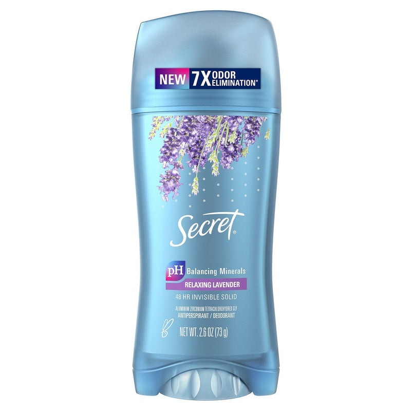 Secret Desodorante Stick Relaxing Lavander 12-2.6Oz - Farmacias Arrocha