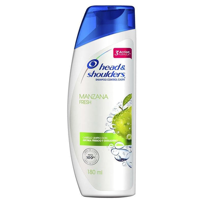 Head & Shoulders Shampoo Apple Fresh 180Ml - Farmacias Arrocha