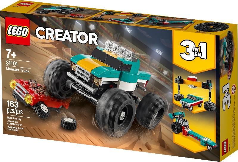 Lego Creator 3 En 1: Camioneta Monstruo - Farmacias Arrocha
