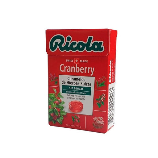 Ricola Cranberry Mini Box 27.5Gr - Farmacias Arrocha