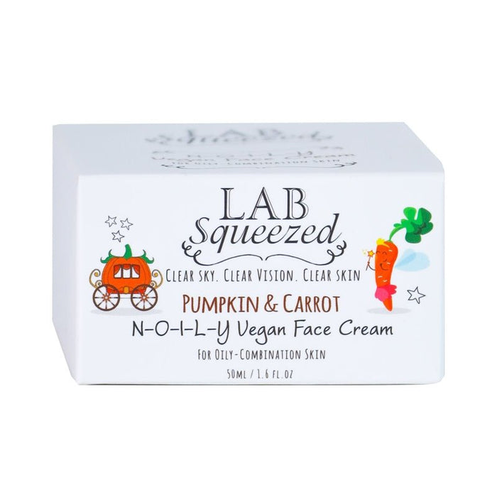 Lab Squeezed Pumpkin & Carrot N-O-I-L-Y Vegan Face Cream 50 Ml - Farmacias Arrocha