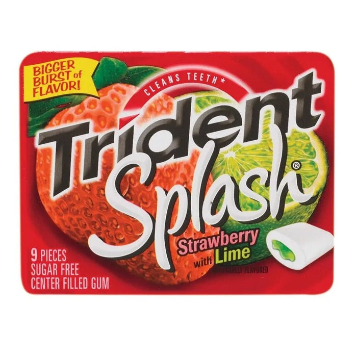 X Splash Trident X Splash Strwbry Lme 17.1G - Farmacias Arrocha