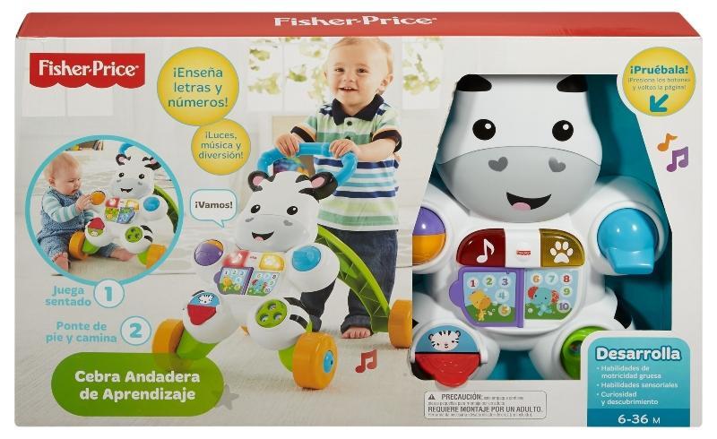 Fisher Price Andadera Cebra De Aprendizaje - Farmacias Arrocha