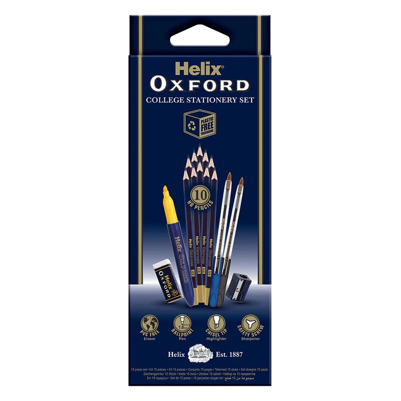 Helix Oxford Set De Útiles 15 Piezas - Farmacias Arrocha