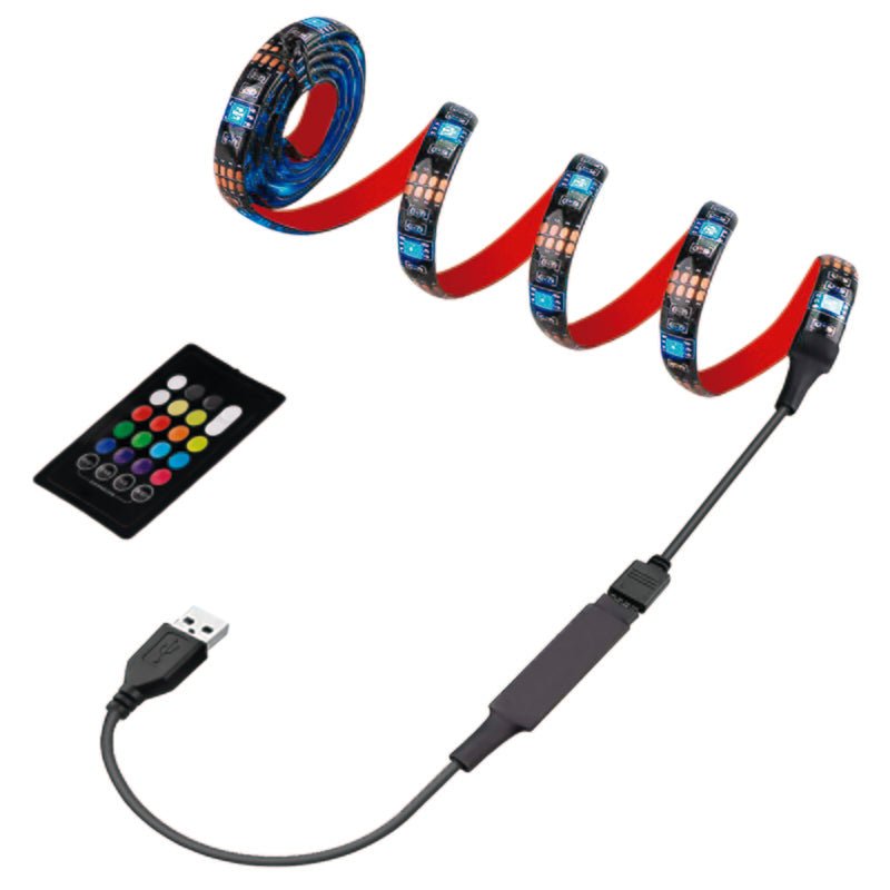 Tira Flexible de Luces Led con Control Remoto 3 Pies - Farmacias Arrocha