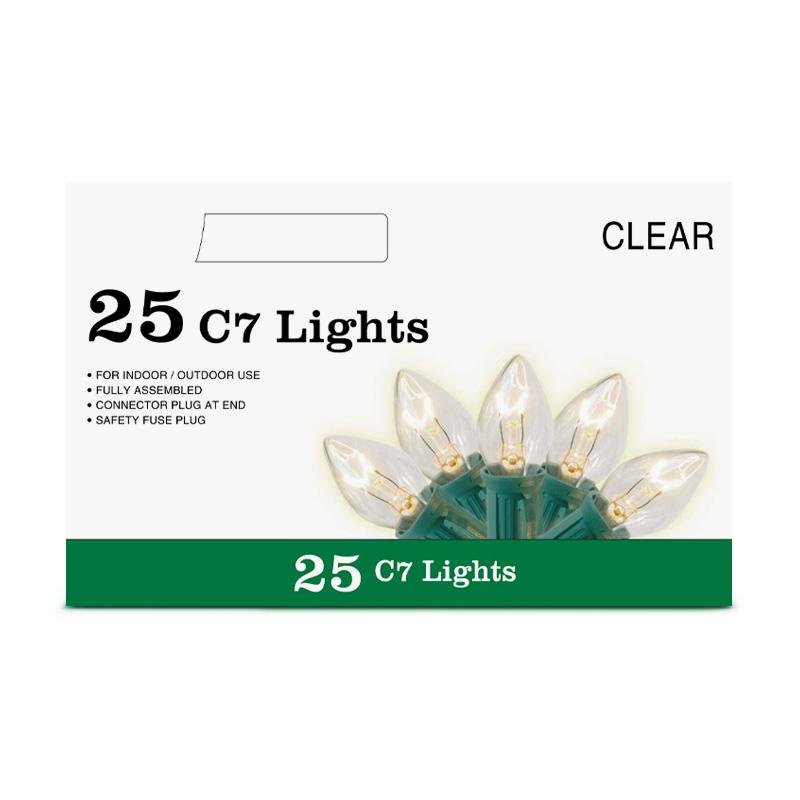 Christmas Magic 25 Bombillos De Luz Cálida Tamaño C7 - Farmacias Arrocha