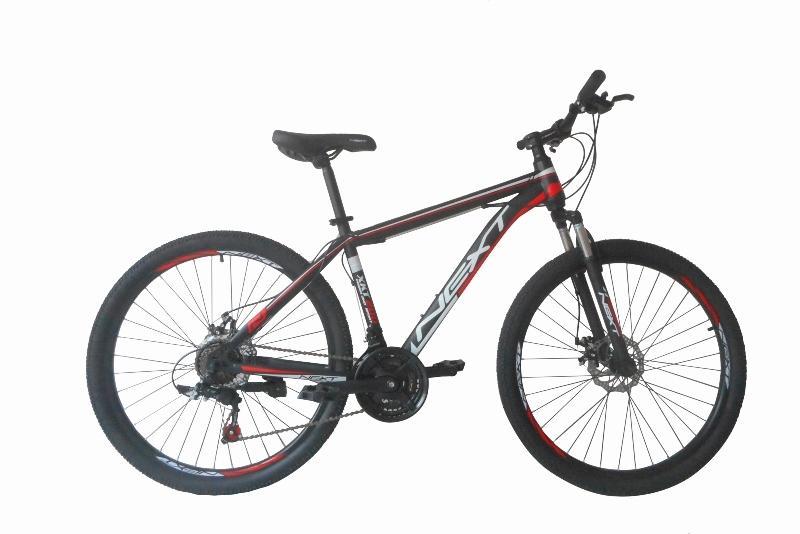 Next Bicicleta Negro / Rojo Neon MTB 26" - Farmacias Arrocha