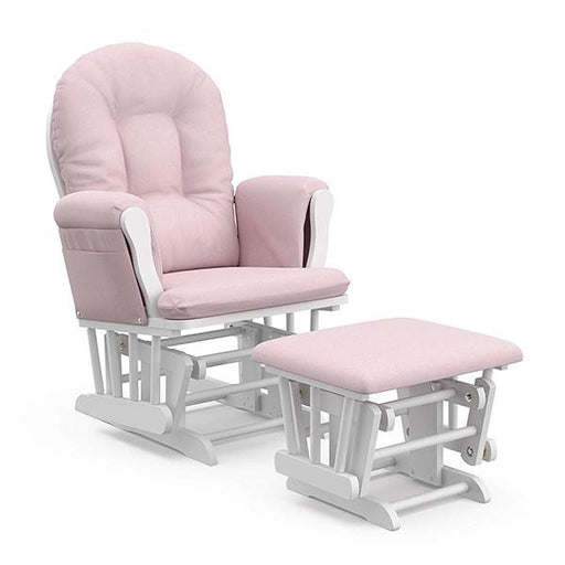 Pecora Rocking Chair White With Pink Cushion - Farmacias Arrocha