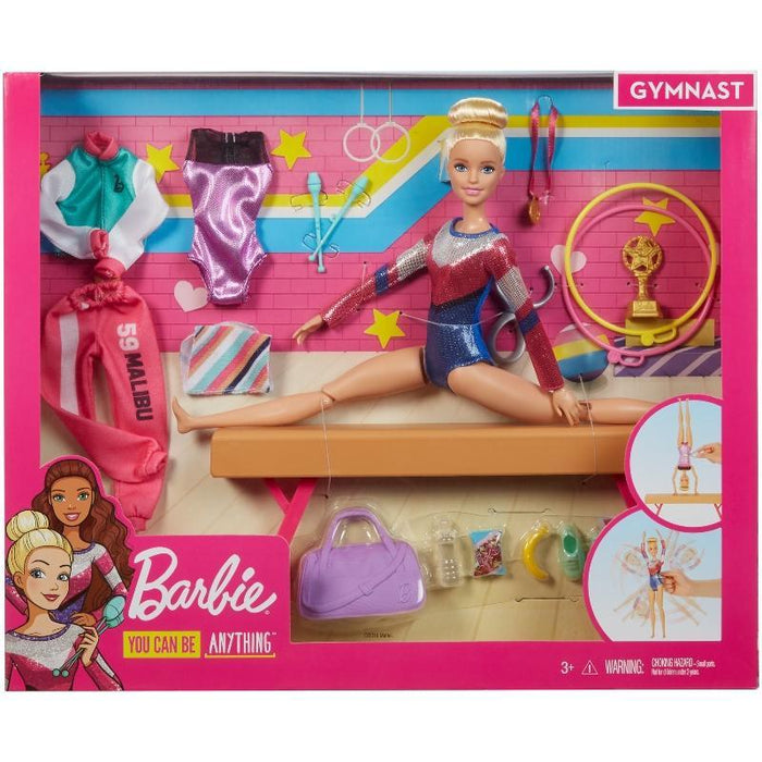 Barbie Muñeca Set Gimnasta - Farmacias Arrocha