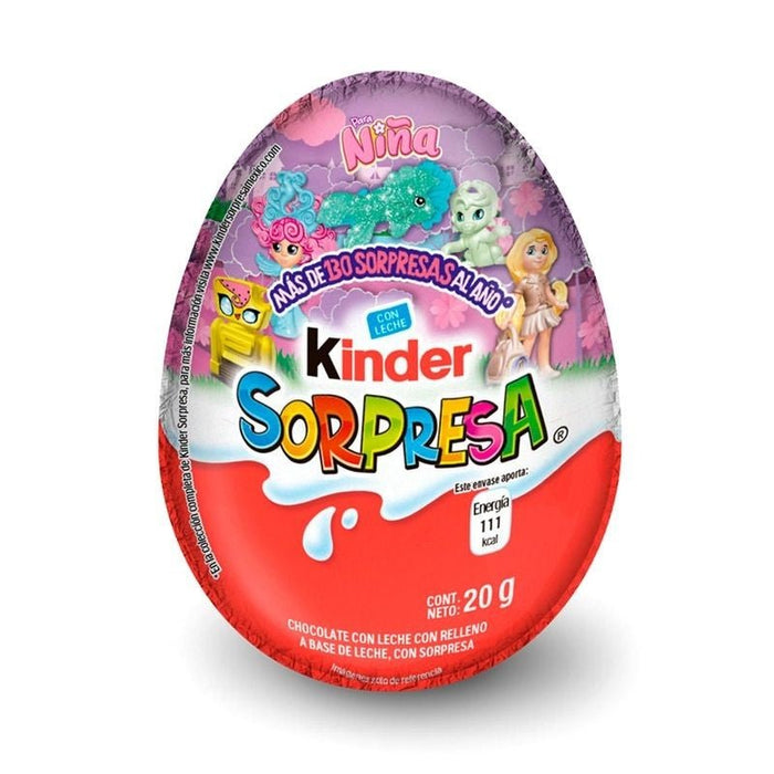 Kinder Sorpresa Niña 20Gr - Farmacias Arrocha