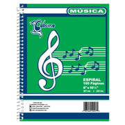 Corsario Libreta Espiral Musica Senc (40) B - Farmacias Arrocha