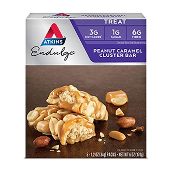 Atkins Peanut Caramel Cluster 170Gr - Farmacias Arrocha