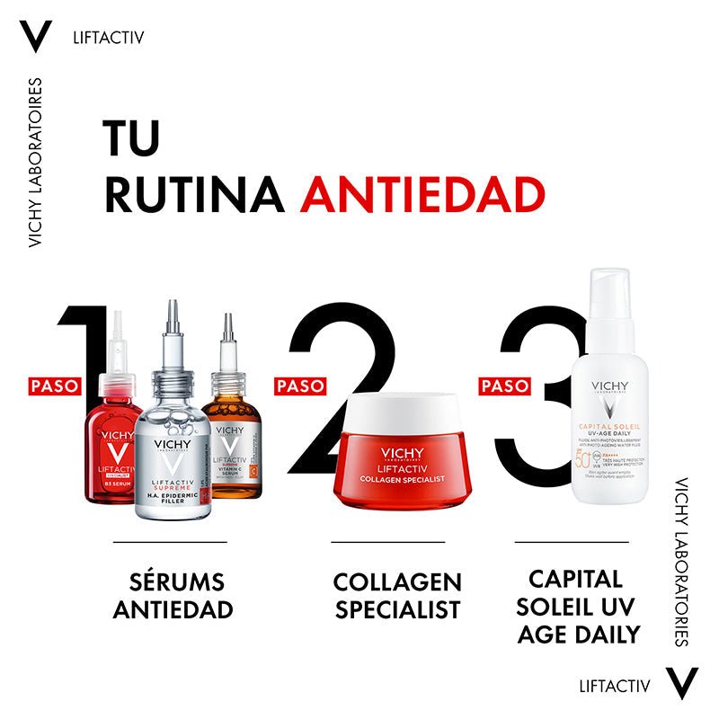 Vichy Crema Tratamiento Antiedad Liftactiv Collagen Specialist 50ml - Farmacias Arrocha