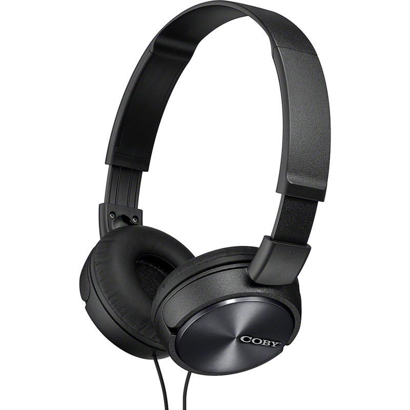 Coby Headphones Adj Headband Black - Farmacias Arrocha