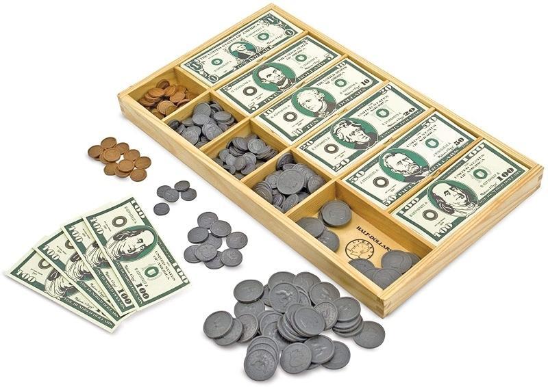 Melissa & Doug Set de Dinero de Juguete - Farmacias Arrocha