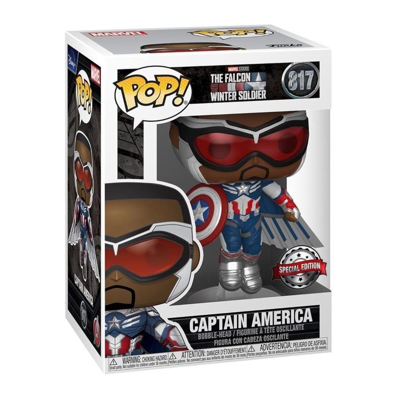 Funko POP Falcon and Winter Soldier: Captain America - Farmacias Arrocha