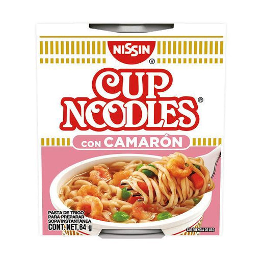 Nissin Sopa Cup Noodles Shrimp 2.25Oz - Farmacias Arrocha