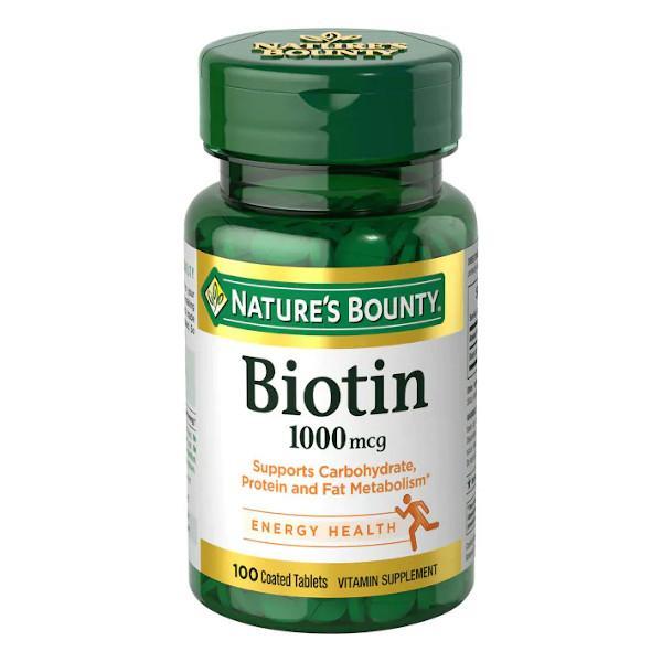Nature's Bounty Biotin 1000 Mcg - Farmacias Arrocha