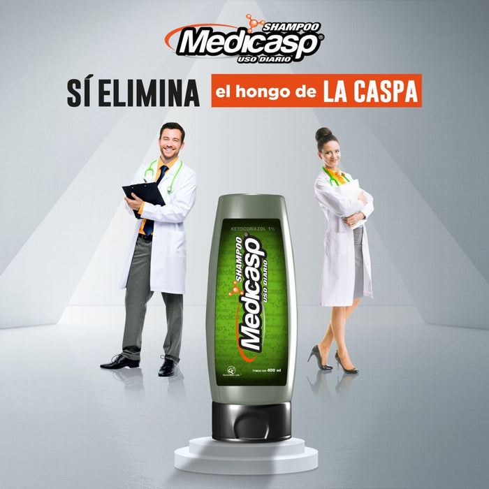 Medicasp Shampoo Ketoconazol Al 1% 400ml - Farmacias Arrocha
