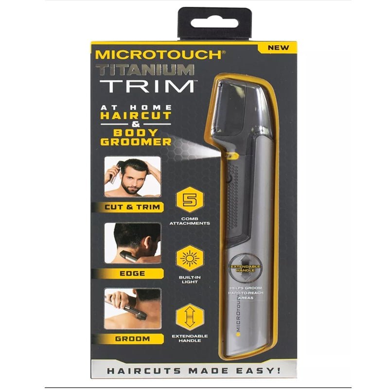Microtouch Titanium Trim 12 Piezas - Farmacias Arrocha