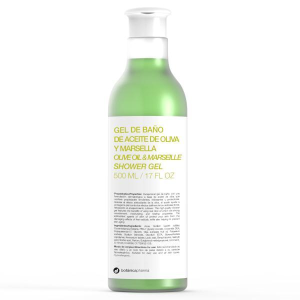 Botanica Pharma Gel Baño Oliva+Marsella 500 Ml - Farmacias Arrocha