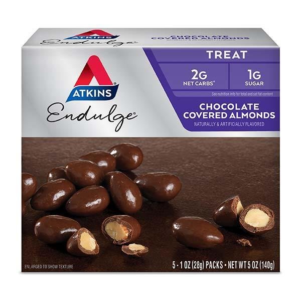Atkins Chocolate Covered Almonds 140Gr - Farmacias Arrocha