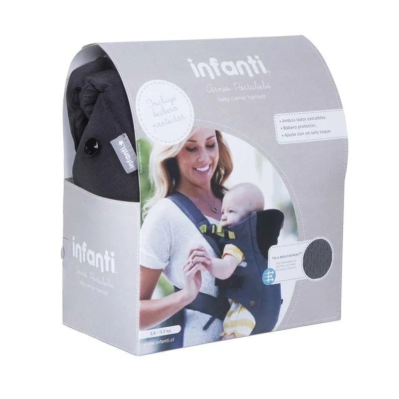 Infanti Porta Bebe Tela Respirable Grey - Farmacias Arrocha