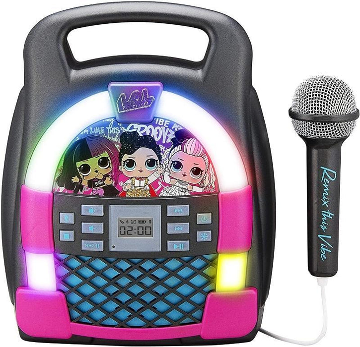 Máquina de Karaoke Hugo con 1 Micrófono, Juguete para Niñas y